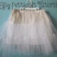 Easy Petticoat Tutorial