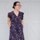 Orchid Midi Dress