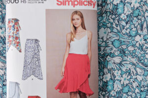 Simplicity 8606 Wrap Skirt