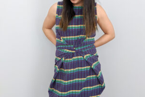 Madras Kielo Wrap Dress