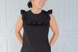 Lola Top in Swiss Dot | Minerva Makers