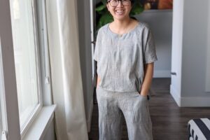 Crinkle Gauze Loungewear Set | Minerva Makers