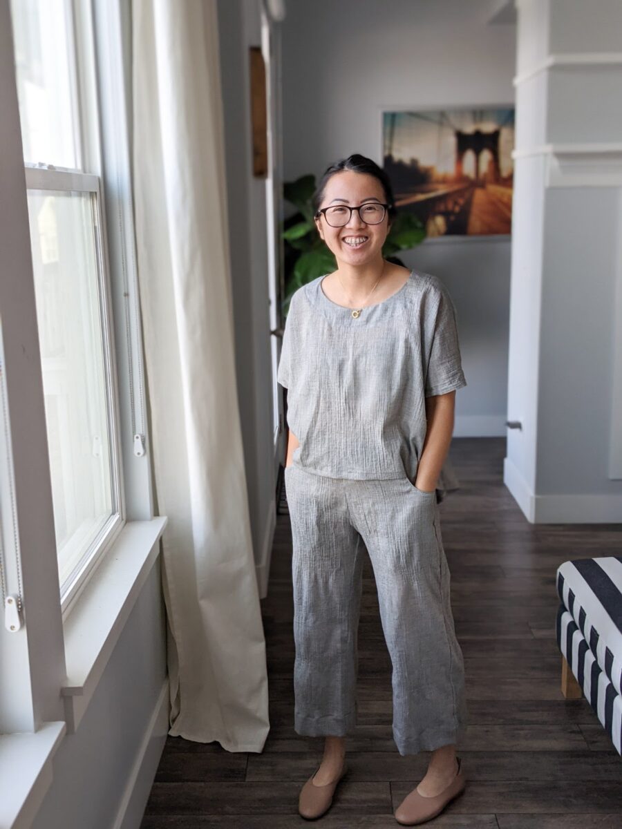 Crinkle Gauze Loungewear Set | Minerva Makers