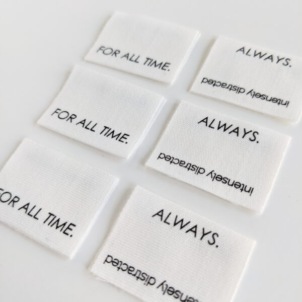 For All Time. Always. | Cotton Luxe Labels