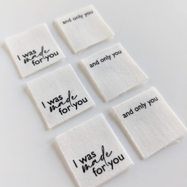 I Was Made For You, And Only You | Cotton Luxe Labels