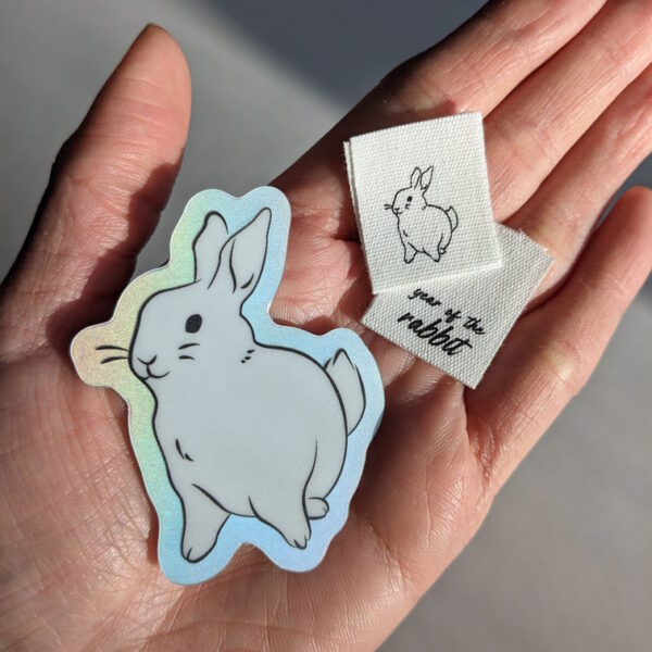 Year of the Rabbit | Vinyl Sticker