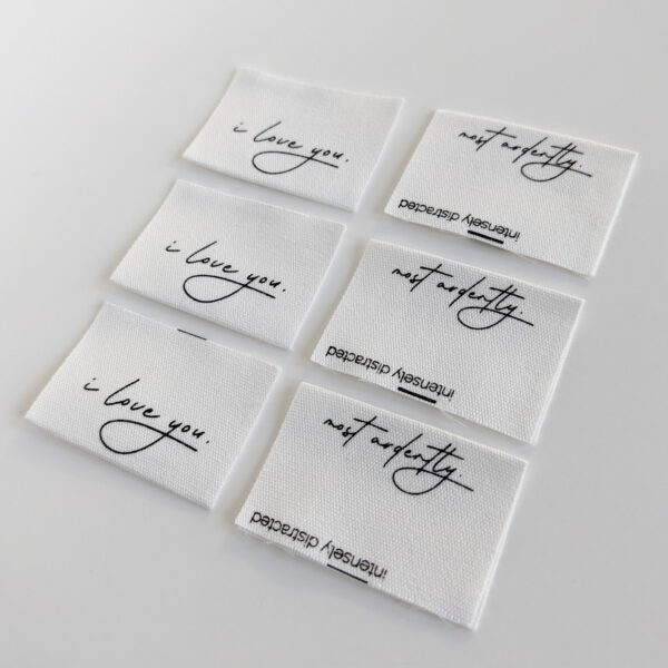 I Love You. Most Ardently. | Cotton Luxe Labels