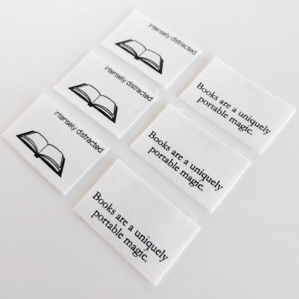 Books are a Uniquely Portable Magic | Cotton Luxe Labels