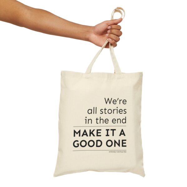 We’re All Stories. Cotton Tote Bag