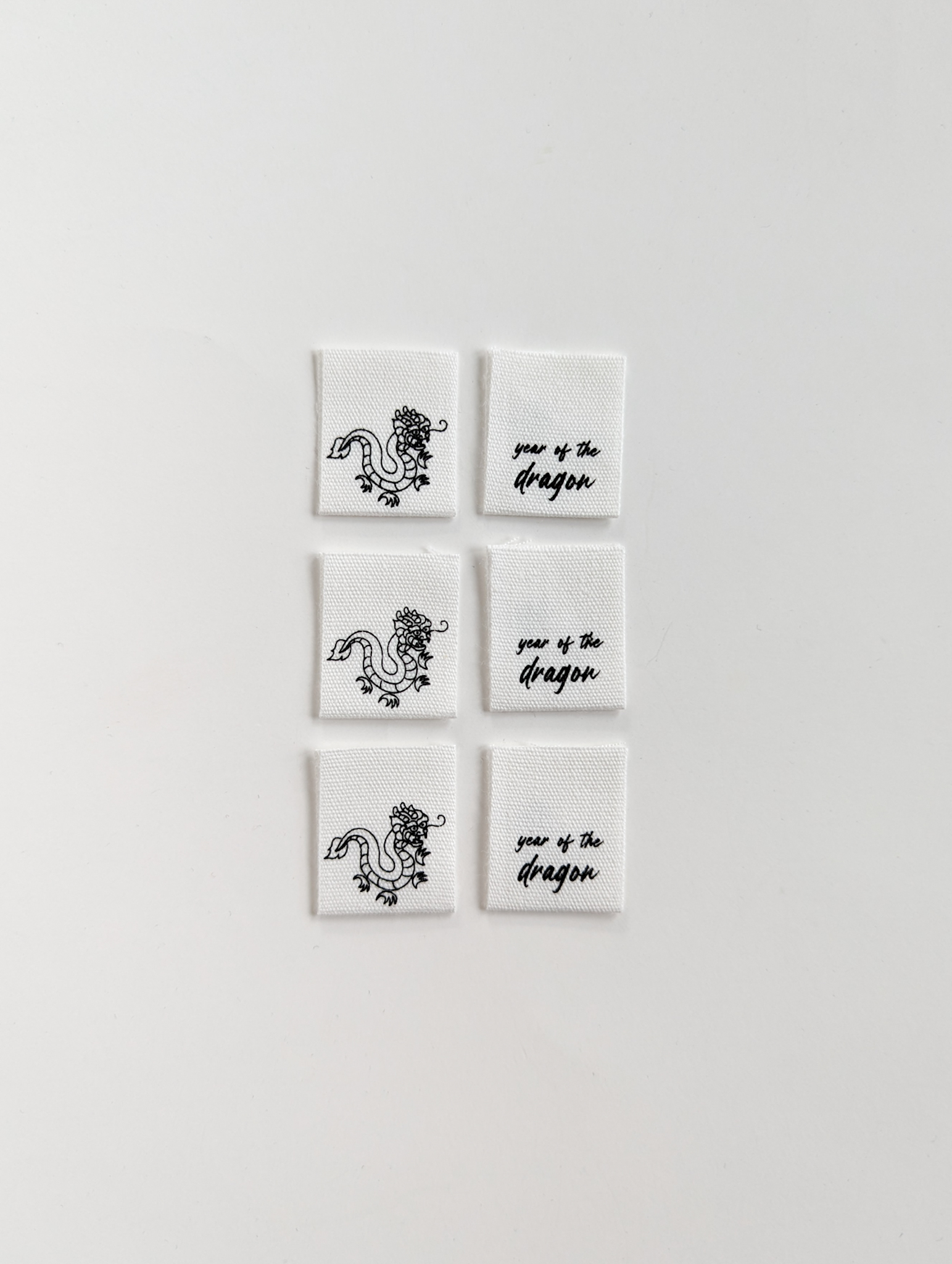 Year of the Dragon | Cotton Luxe Labels – Intensely Distracted