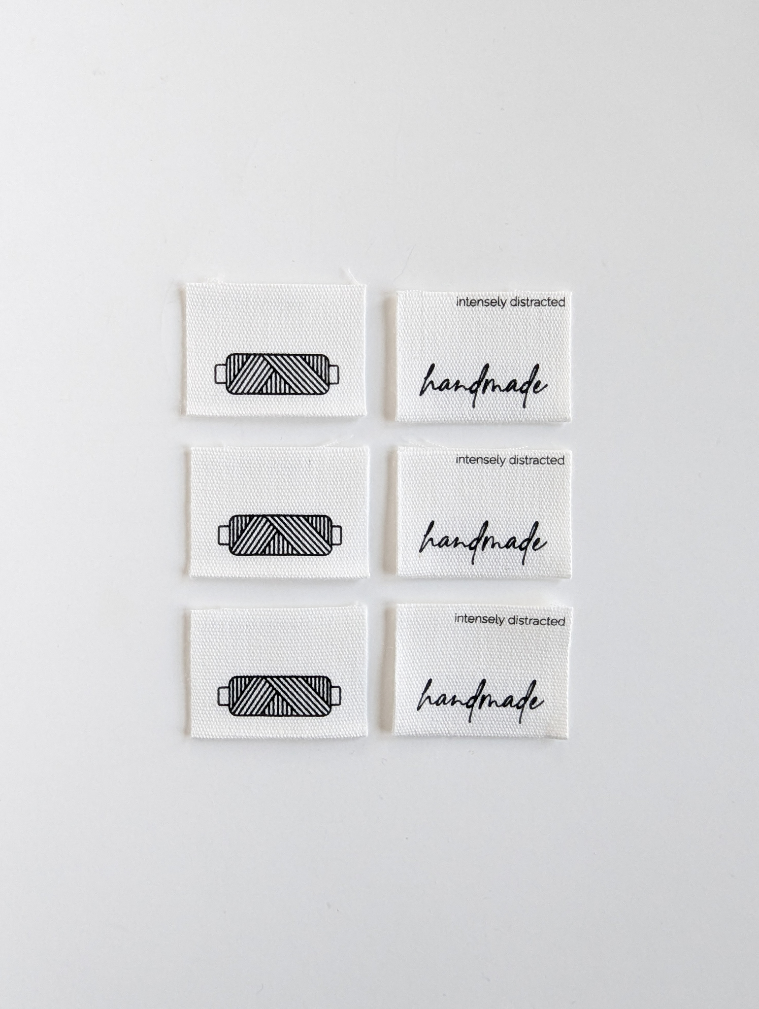 Handmade. Thread. | Cotton Luxe Labels – Intensely Distracted