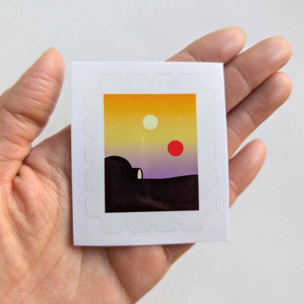 Tatooine Stamp | Vinyl Sticker