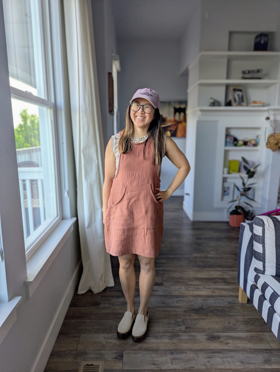 Double Gauze York Pinafore + Adventure Tank