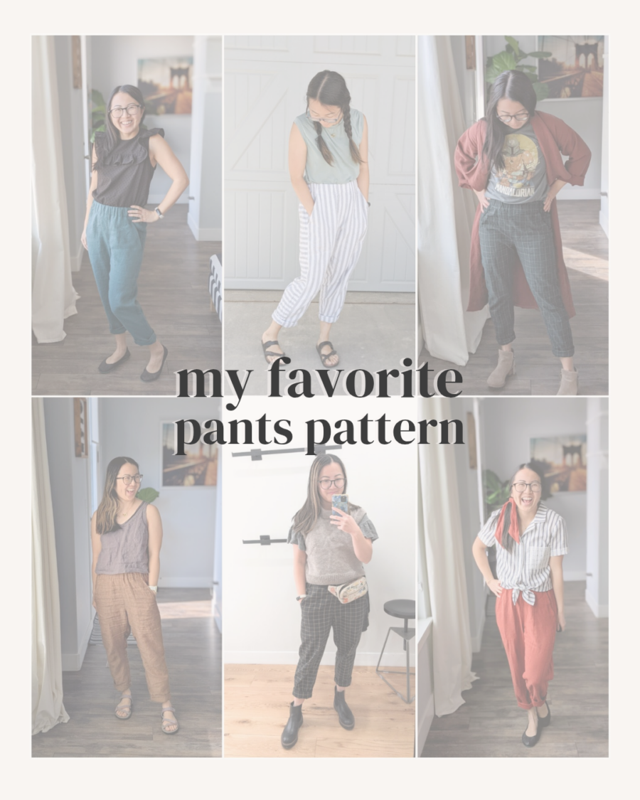 My Favorite Pants Sewing Pattern